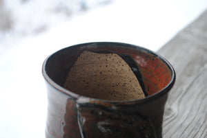 Ironstone Handwarmer Mug