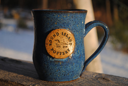 Round Island Pottery Logo Mug